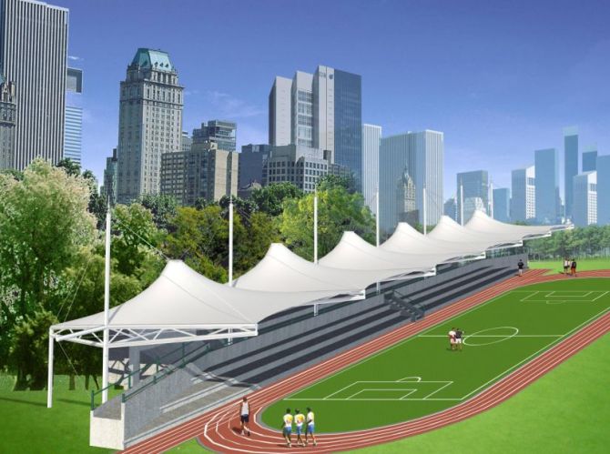 展览中心膜结构